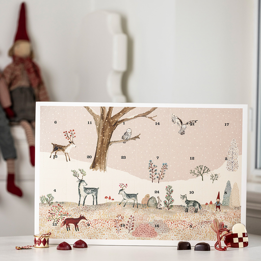 Julekalender med chokolade og julepynt | Xocolatl x Maileg