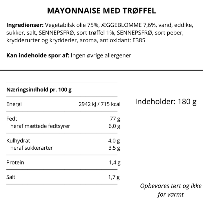 Mayonnaise | Trøffel