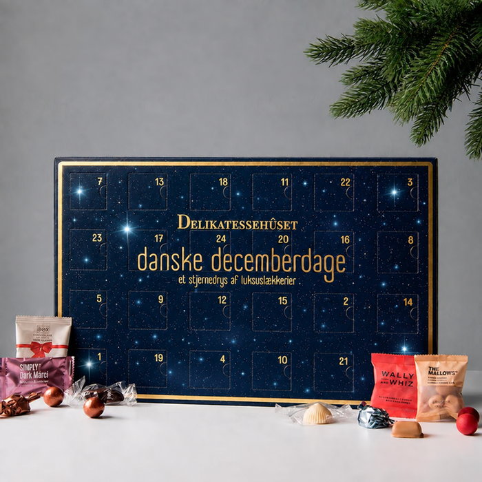 Danske Decemberdage som dansk decembergave fra Delikatessehuset
