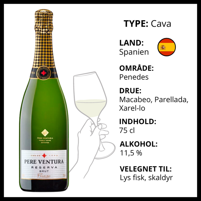 Mousserende | Pere Ventura - Cava Primér Reserva Brut