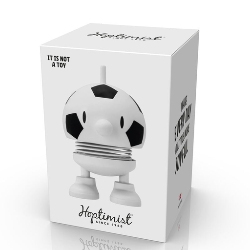 Hvid Football Bumble Hoptimist til fodboldelskeren