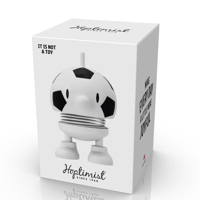 Hvid Football Bumble Hoptimist til fodboldelskeren