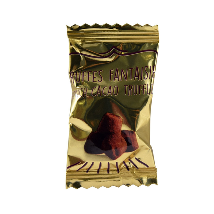 Weibel Classic chokoladetrøffel pakket i guldfolie