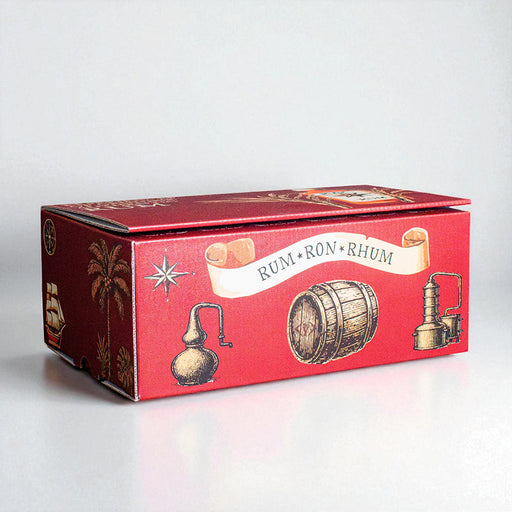 Rom Julekalender med 24 flasker små rom fra MacY - køb den hos Delikatessehuset.