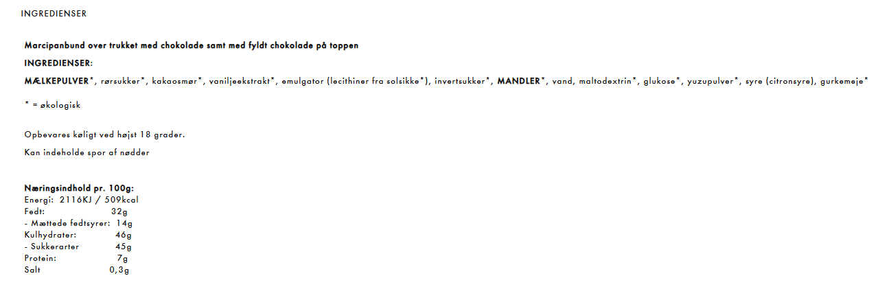 "Spejlæg" | Anker Chokolade