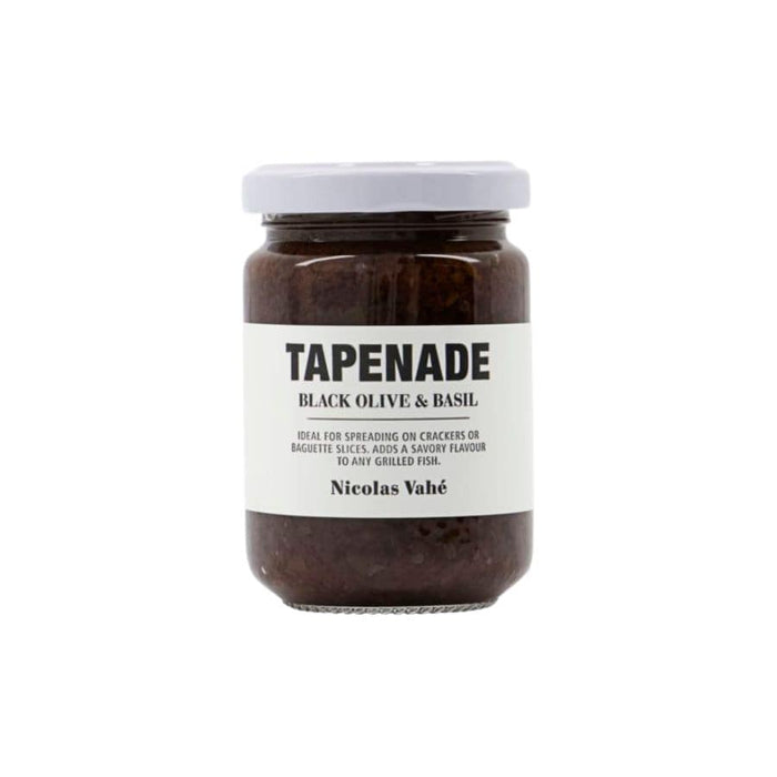 Tapenade med sort oliven og basilikum
