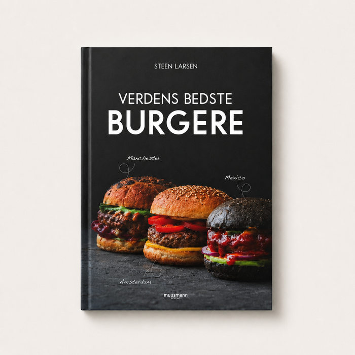 Opskrift bog med 'verdens' bedste burgere