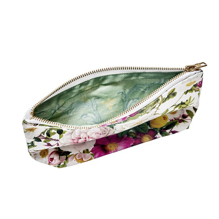 Kosmetiktaske | Clutch | Penalhus | Blue Flower Garden