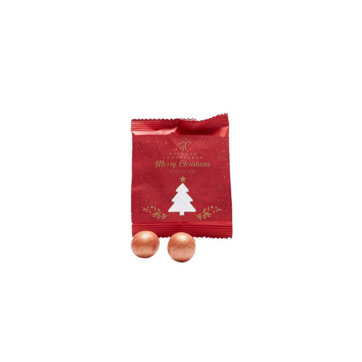 Karamelliserede juledragéer i flowpack 10 g fra Aalborg Chokoladen