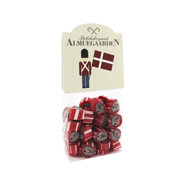 Almuegaarden livgarderbolcher 110 g med pebermynte