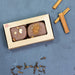 Konfekt-brunkager 4 stk. | Anker i Anker Chokolades originale æske