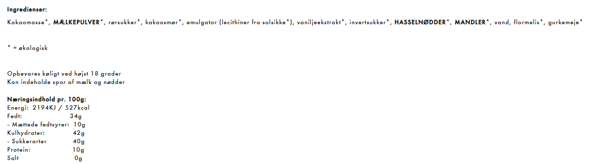Æggebakke | Anker Chokolade