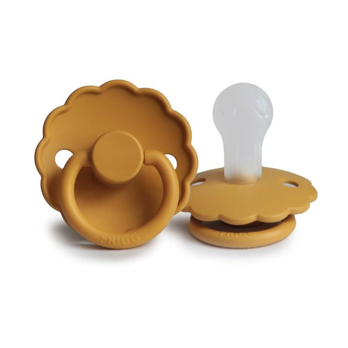 Silikone Sut DAISY Pacifier Honey Gold - FRIGG