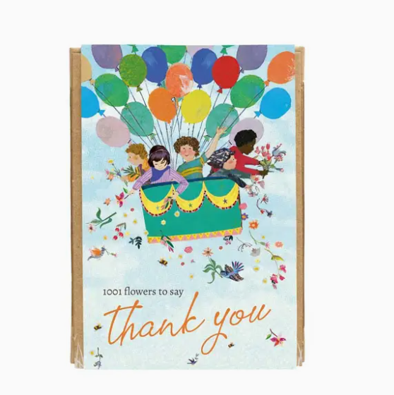 Gaveæske 'Flowers to say thank you', Blossombs